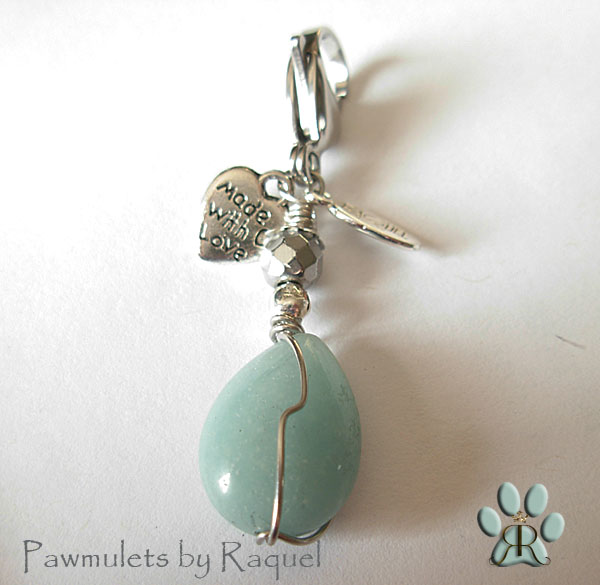 images/amazonite tear bead pawmulet 4556